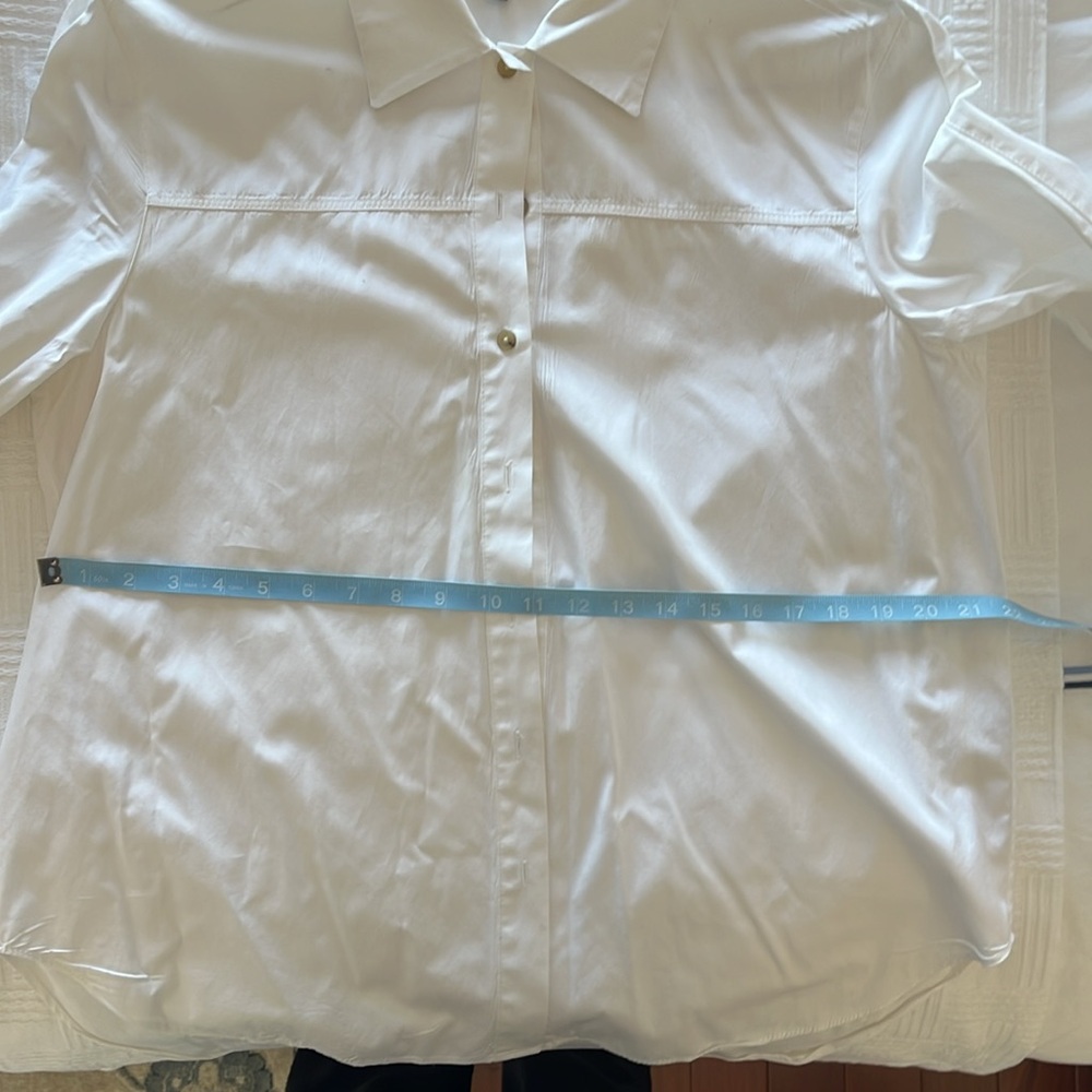 White cotton shirt - Picture 5 of 10